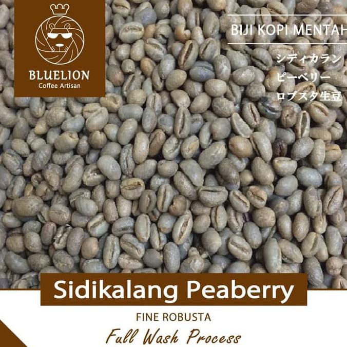 

Green Bean 1KG - Sidikalang Peaberry (Robusta)