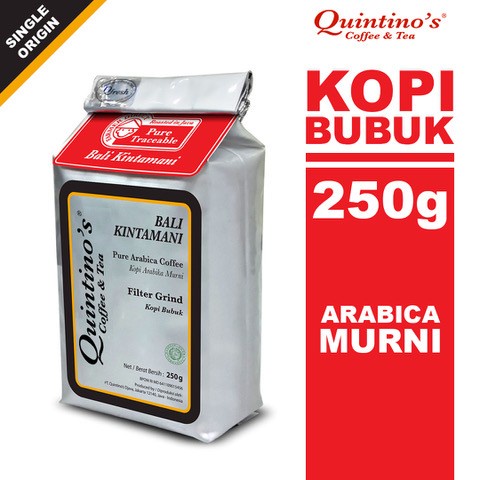 

Quintino's Bali kintamani filter grind250 gram