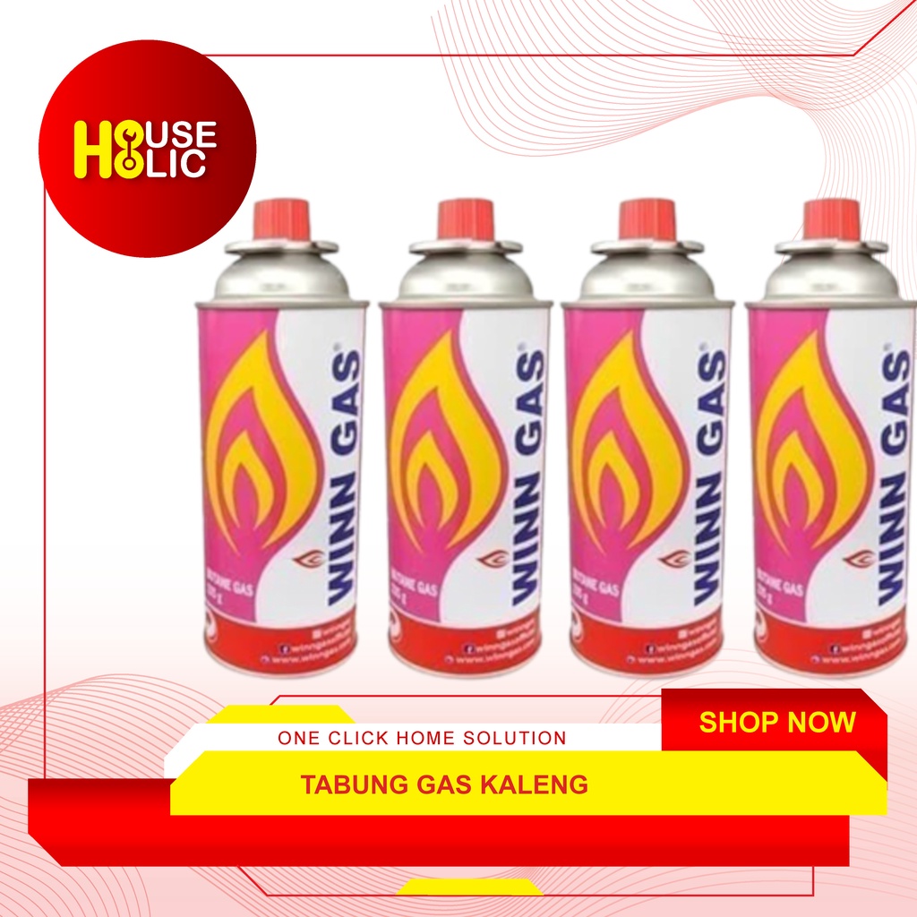 Tabung Gas Kaleng Winn Gas Portable TGK-001 240 Gram