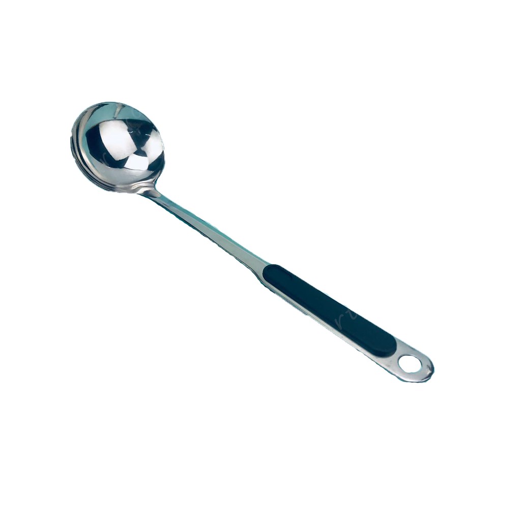 Mini Soup Ladle Black Handle / Centong Stainless