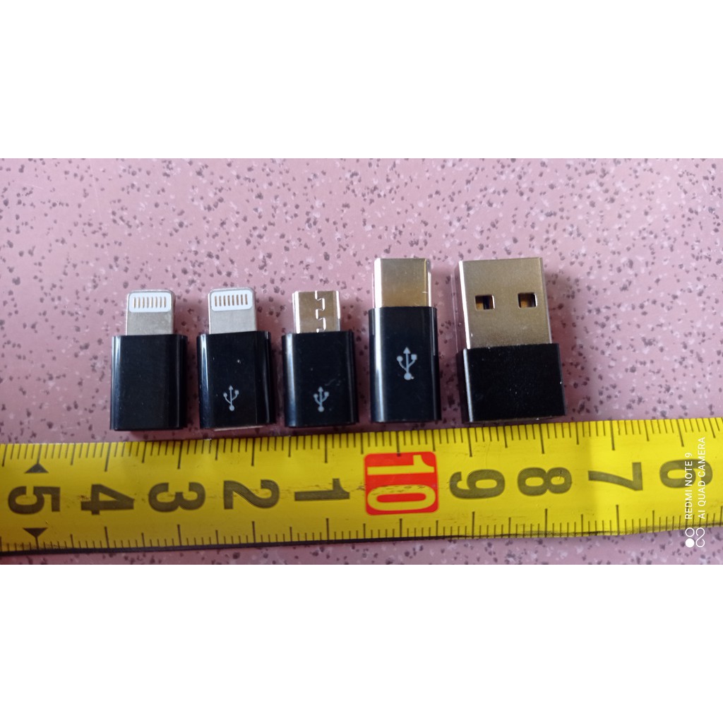 Terlengkap Converter Adapter USB Male Micro Type C