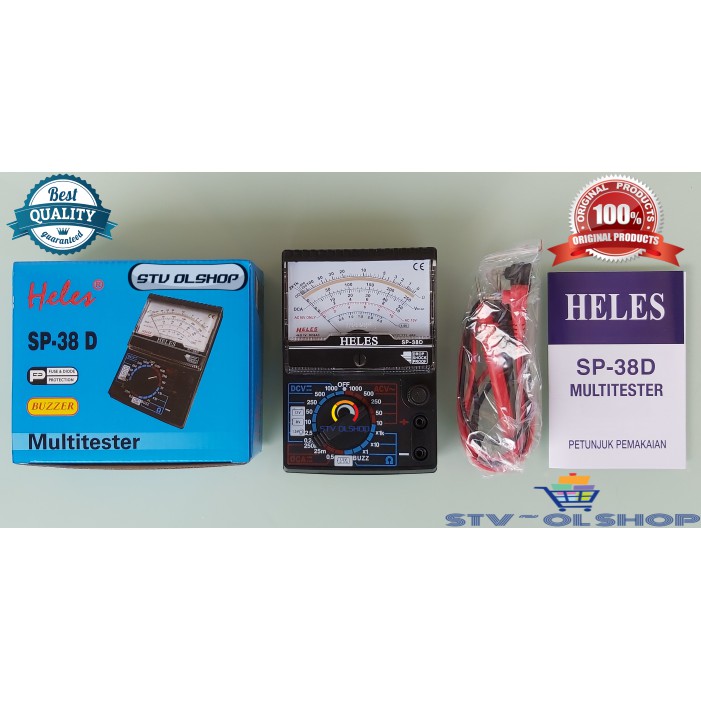 Multimeter Analog Heles SP-38 D