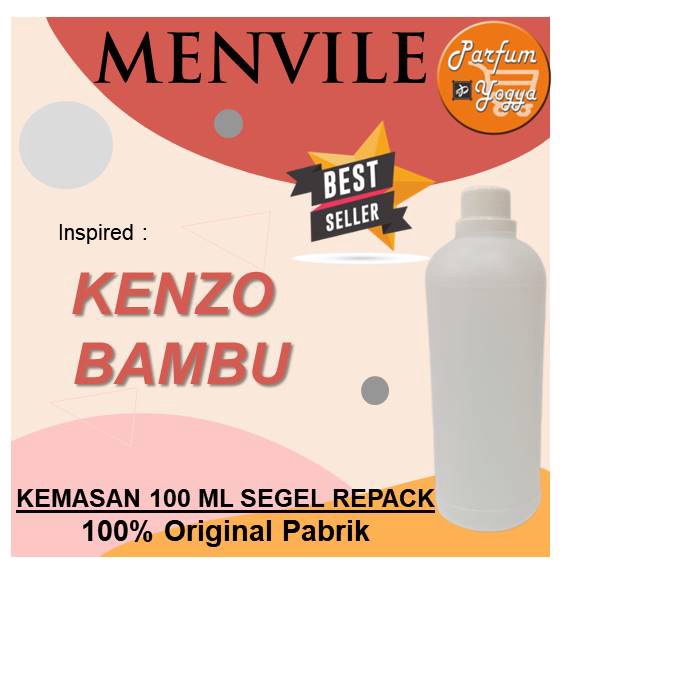BIBIT PARFUM MURNI MENVILE KENZO BAMBU 100 ML  | BEST SELLER | PARFUM UNISEX