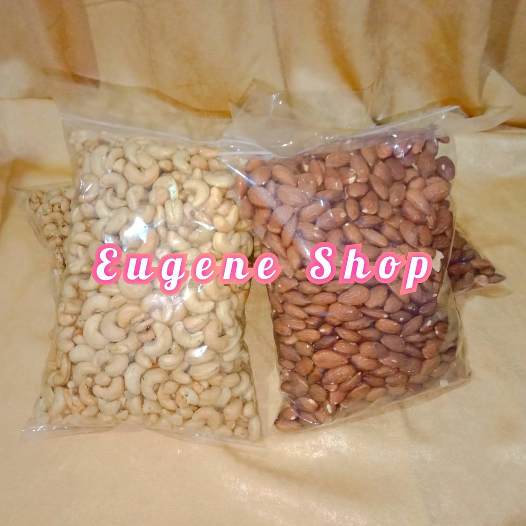 

Kacang Almond Mete Mateng Original Tepung Madu Thailand Kiloan