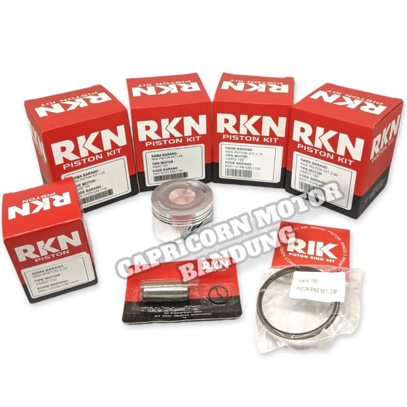 Piston Kit VARIO TECHNO 150 LED RKN oversize STD 125 150 175 200