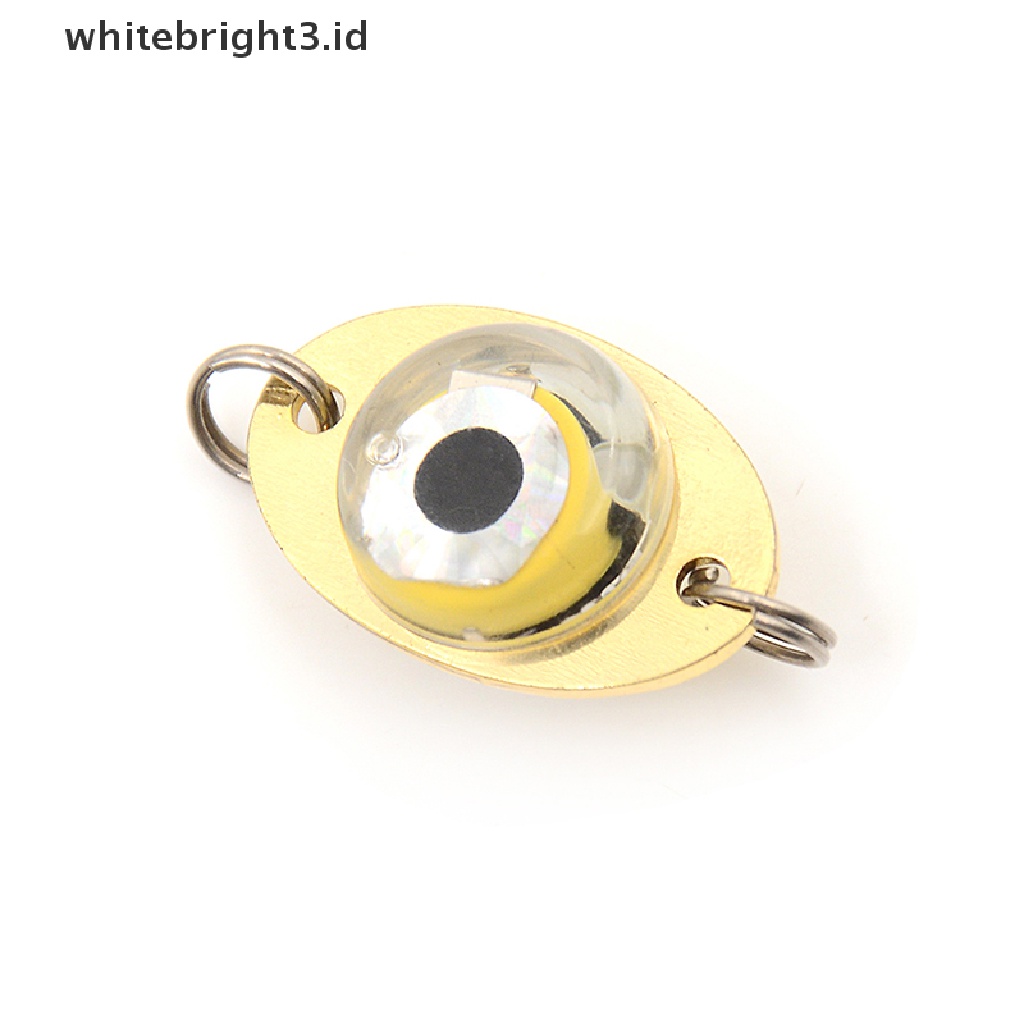 (whitebright3.id) Lampu LED Mini Bawah Air Bentuk Mata Untuk Umpan Pancing