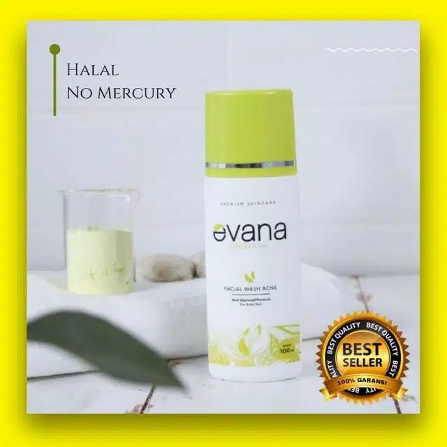 EVANA BEAUTY CARE / FACIALWASH AHA/PAPAYA/ACNE/CHAMOMILE BPOM