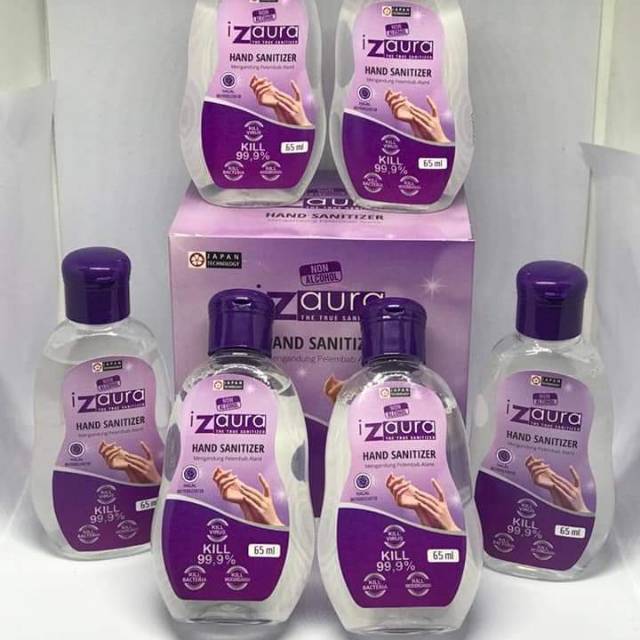 Hand sanitizer non alcohol izaura
