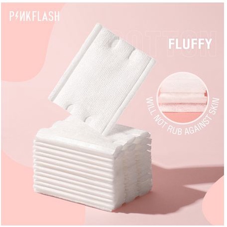 PINKFLASH Cotton Pads Make-Up Cotton / Kapas Wajah