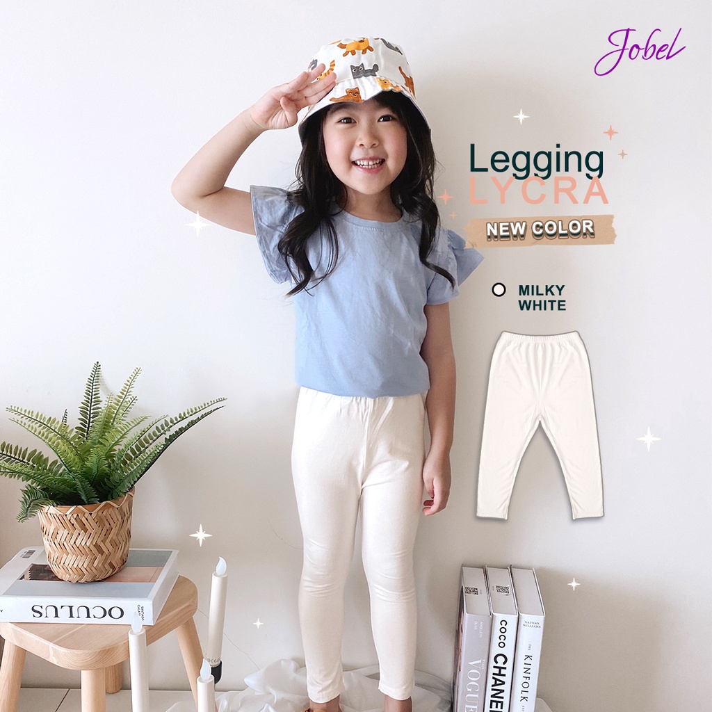 Jobel Legging Lycra New Colour - Celana Panjang Anak Perempuan - Satuan