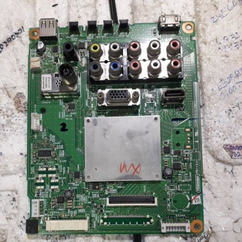 MB MAINBOARD TOSHIBA 32P2300VJ - MESIN TV LED TOSHIBA 32P2300VJ - MOTHERBOARD MB TOSHIBA 32P2300VJ