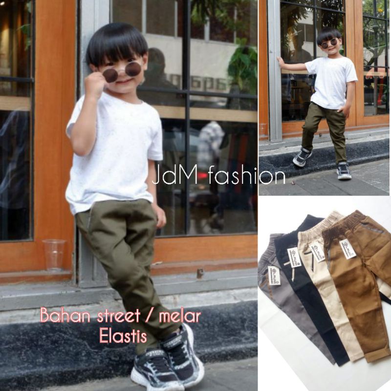 BISA COD Celana Chino Anak Panjang Original  Usia 1-13 Tahun Cewe Cowo UNISEX