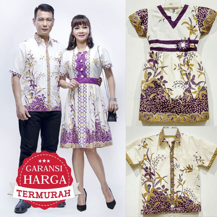 Couple Pitaloka Etnic Pita RnB Span SRG 736 Sarimbit Batik Modern Prada Seragam  FASHION GROSIR M6H0