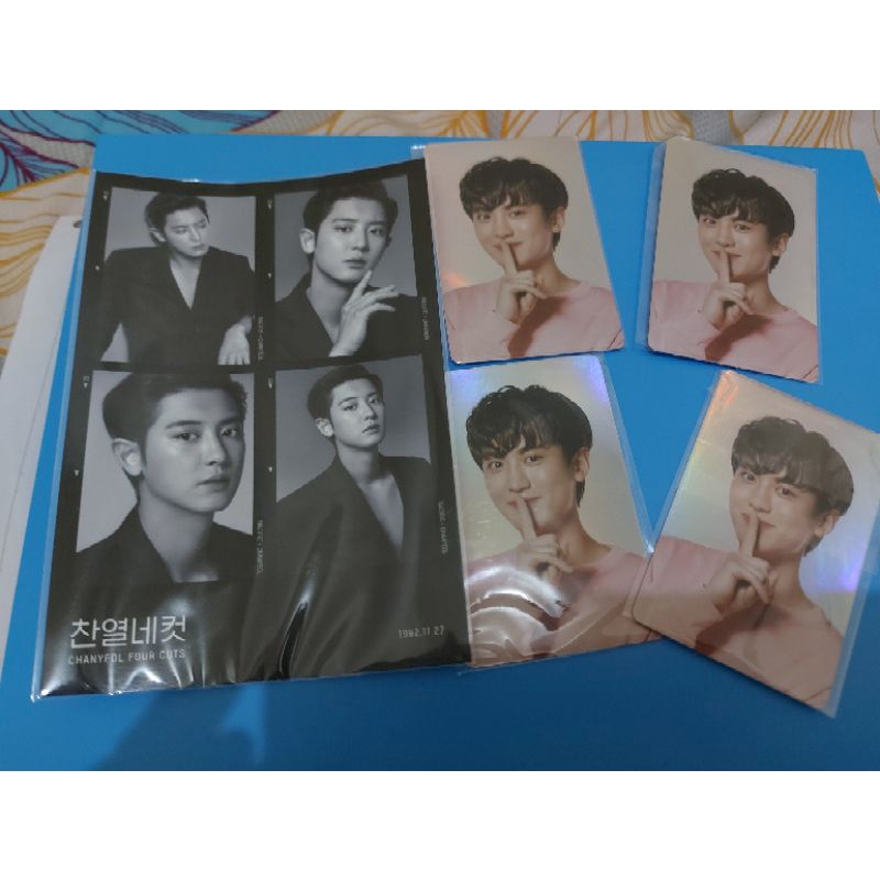 PHOTOCARD PC CHANYEOL EXO X NACIFIC