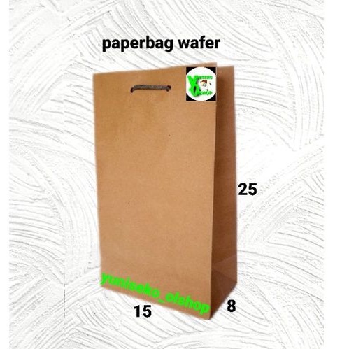 

Paperbag wafer (15x8x25)