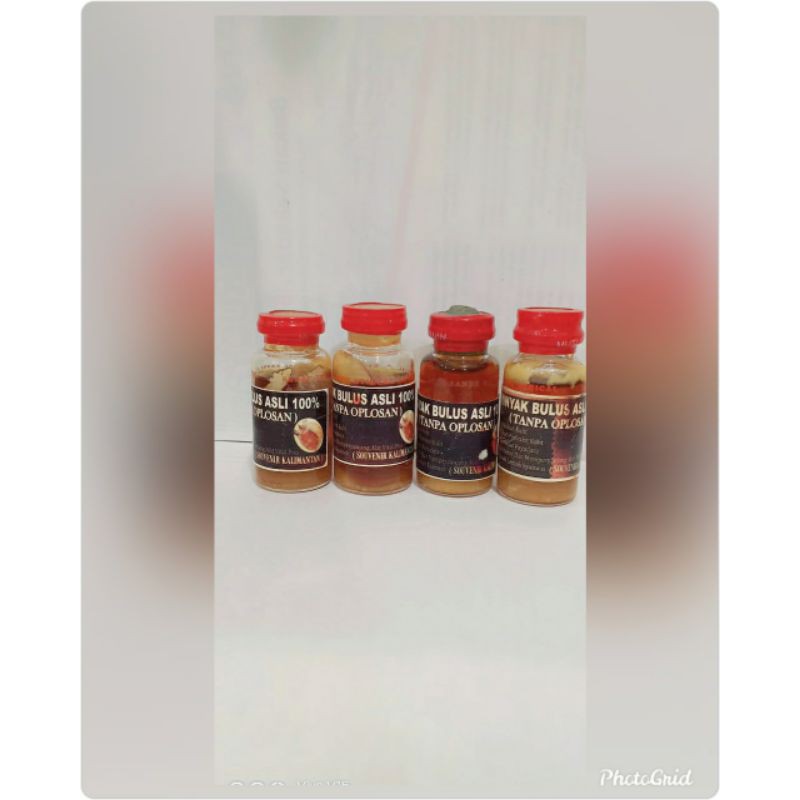 

*MINYAK BULUS ASLI 100% ORI TANPA OPLOSAN*