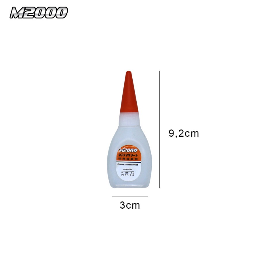 KeiKei Lem Korea Super Glue Lem Besi M2000