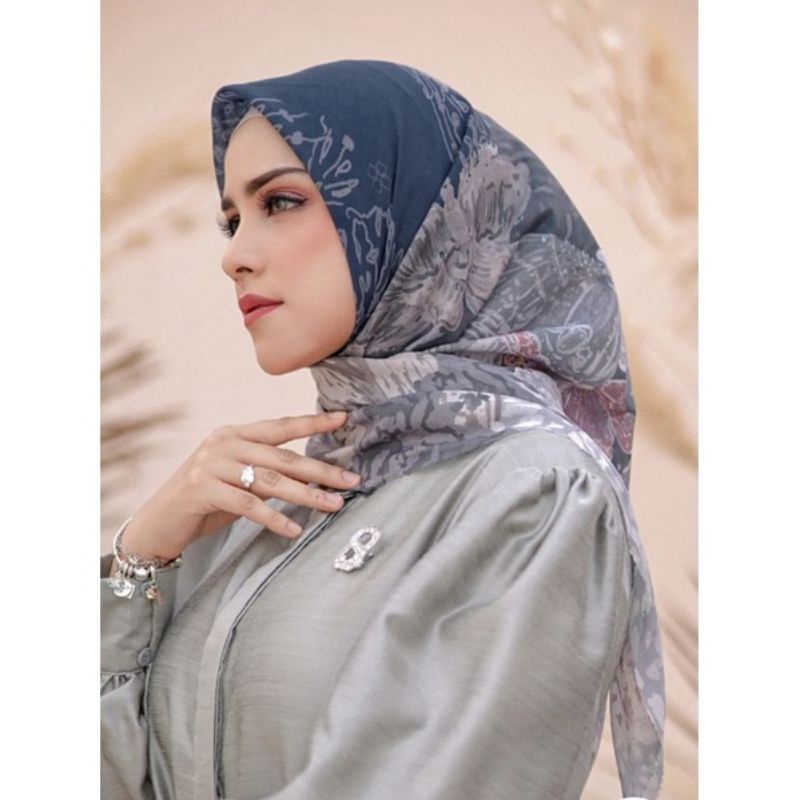 Buttonscarves farsha - Navy (preloved)