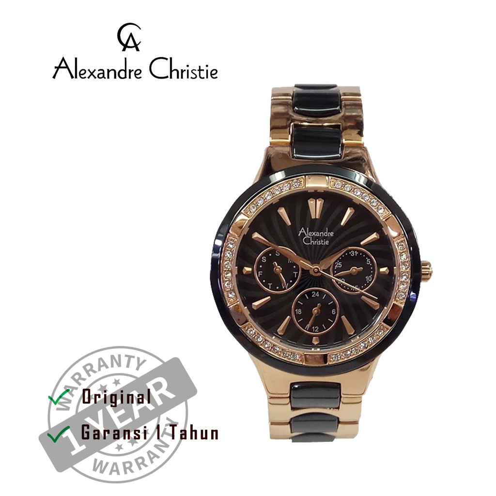 Jam Tangan Wanita Alexandre Christie Ac 2299 Ac2299 Bf Brgba Original Garansi Resmi Indonesia