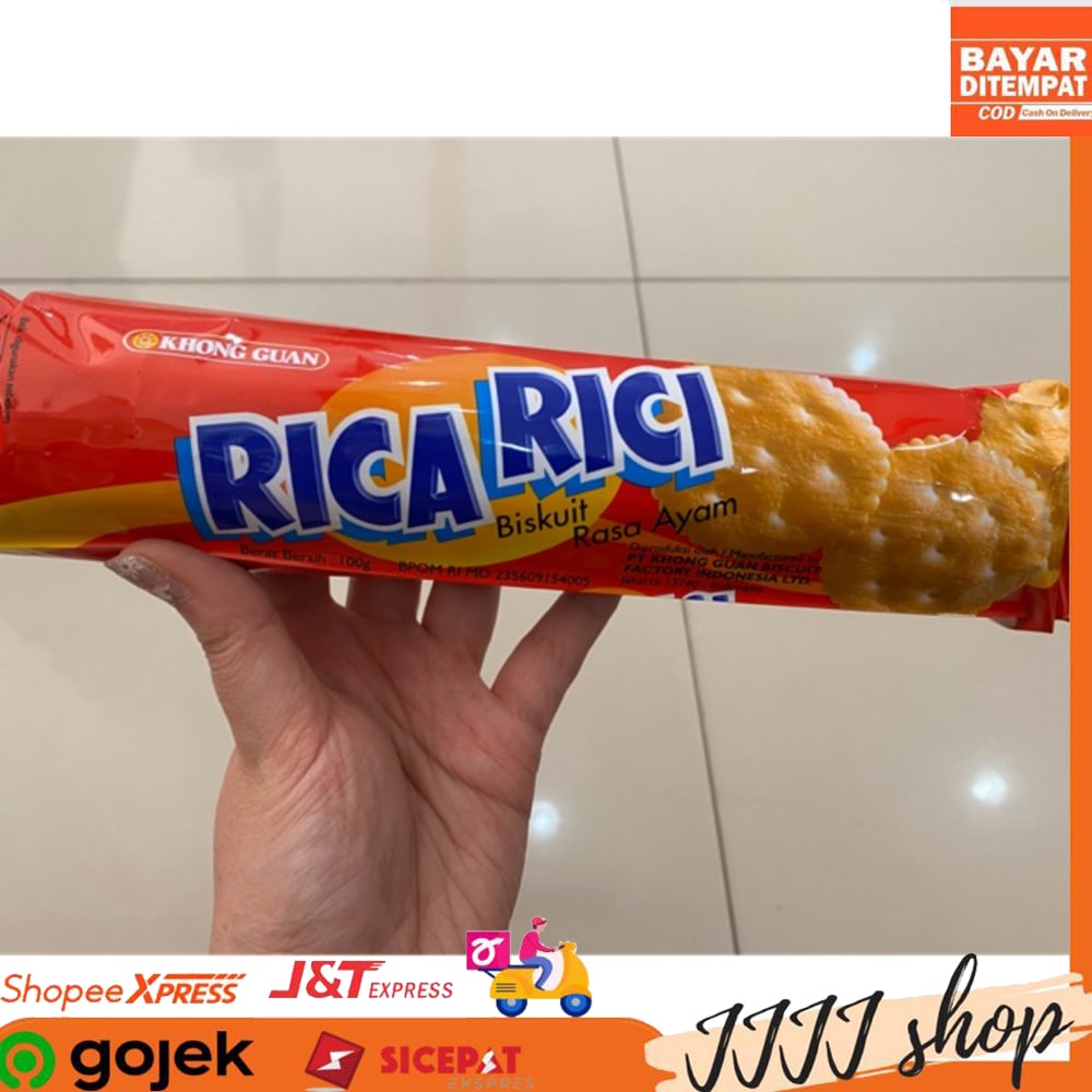 

Khong Guan Rica Rici Biskuit Cemilan Snack 100gr