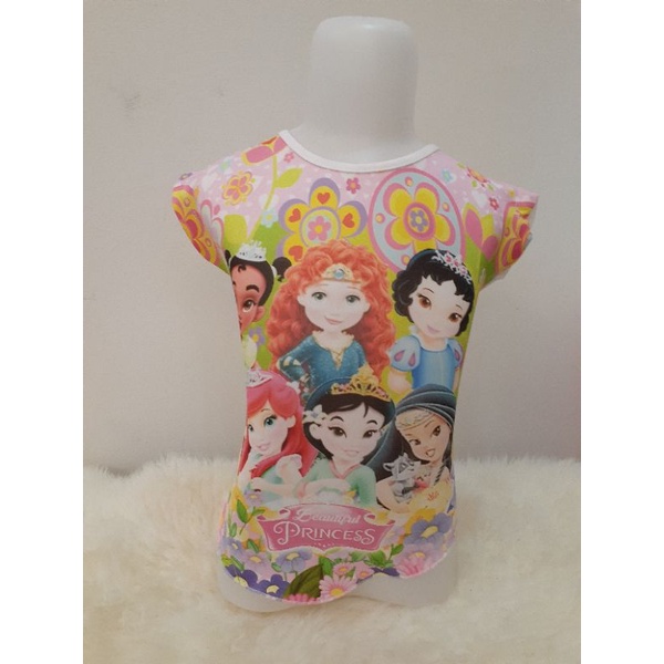 Kaos LOL, Unicorn, Princess khusus anak usia 1-3thn merk COCO ICE