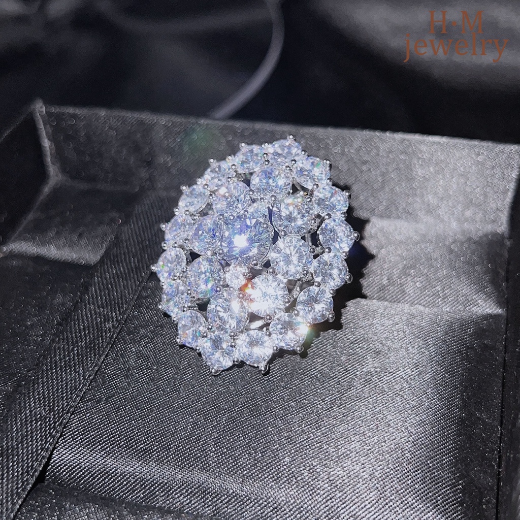 Cincin Jari Telunjuk Model Terbuka Desain Bintang Terang