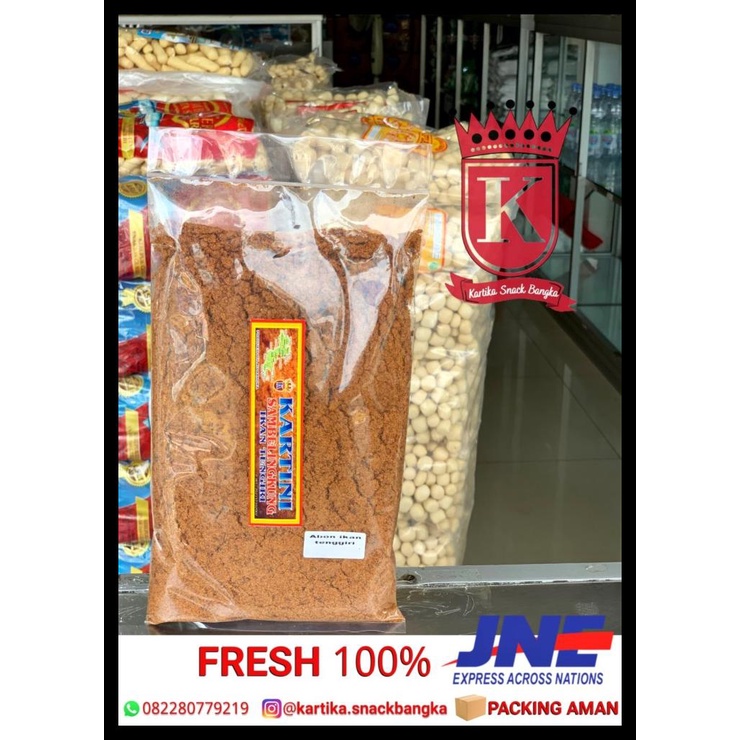 

DISKON TERBATAS !!! SAMBELINGKUNG / ABON IKAN TENGGIRI BANGKA CAP KARTINI TERLARIS