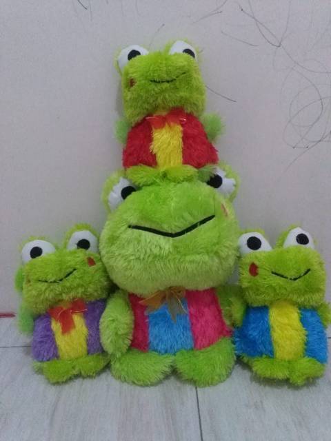 Boneka keropi XL bulu beranak 3