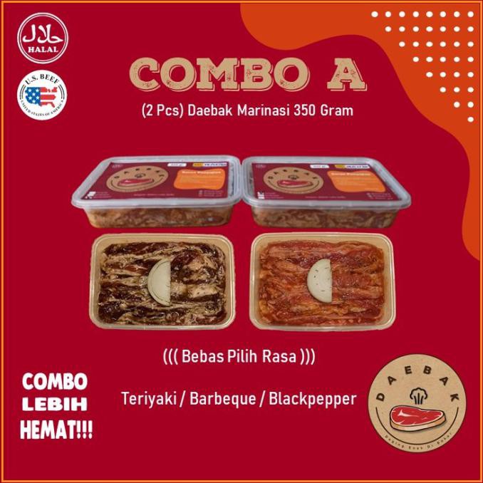 

Daging Sapi/Daging Slice/Paket Combo A/ 350 Gr 2 Pcs - Bbq 2 Pcs Bbshop555