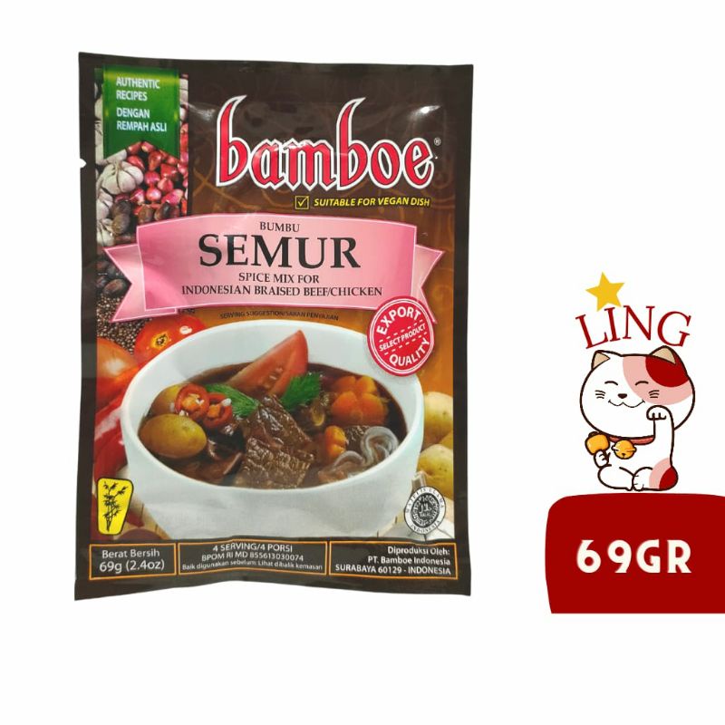 

Bamboe bumbu semur 69 gram