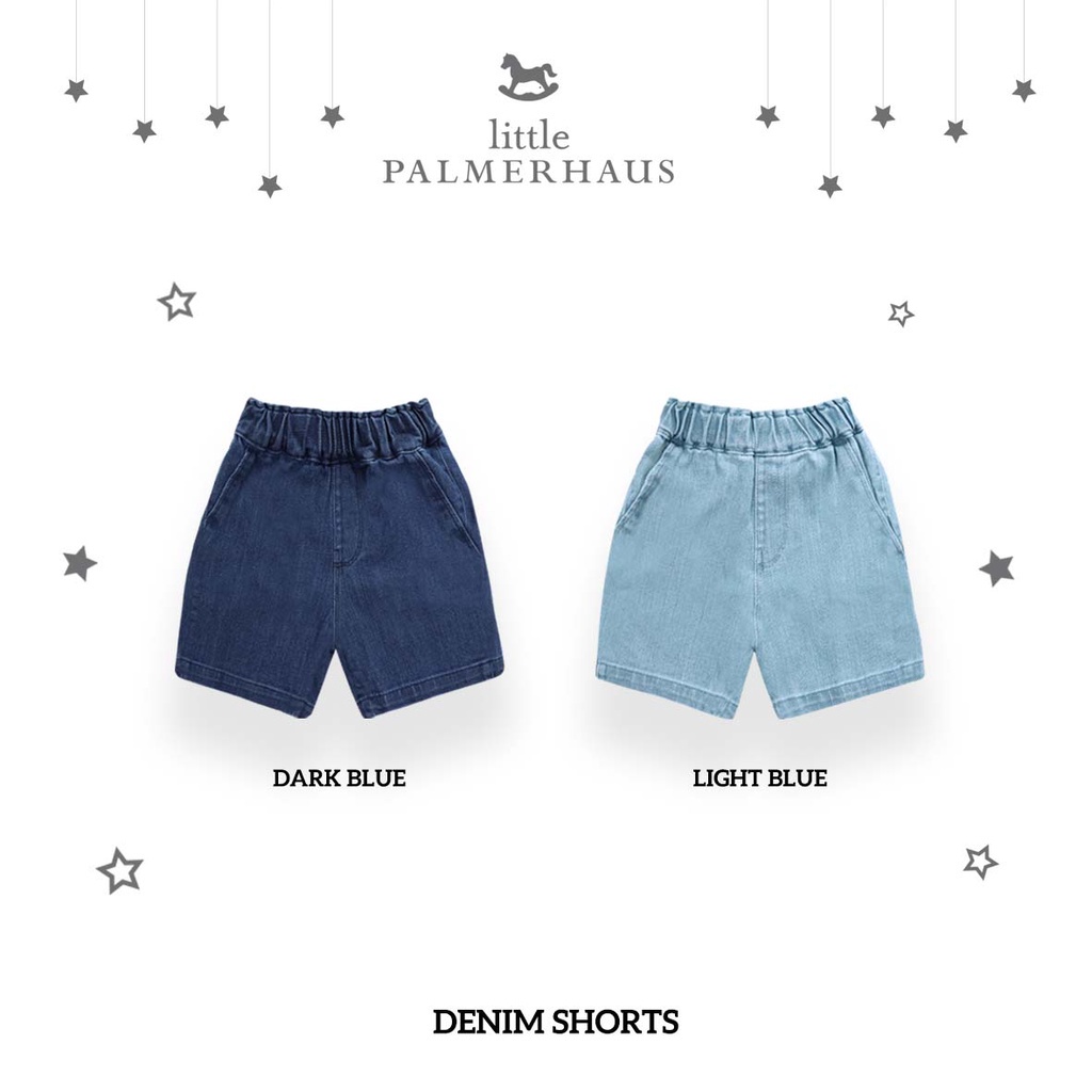 Little Palmerhaus Kids Denim Short Pants | Celana Pendek Anak 1-3 tahun