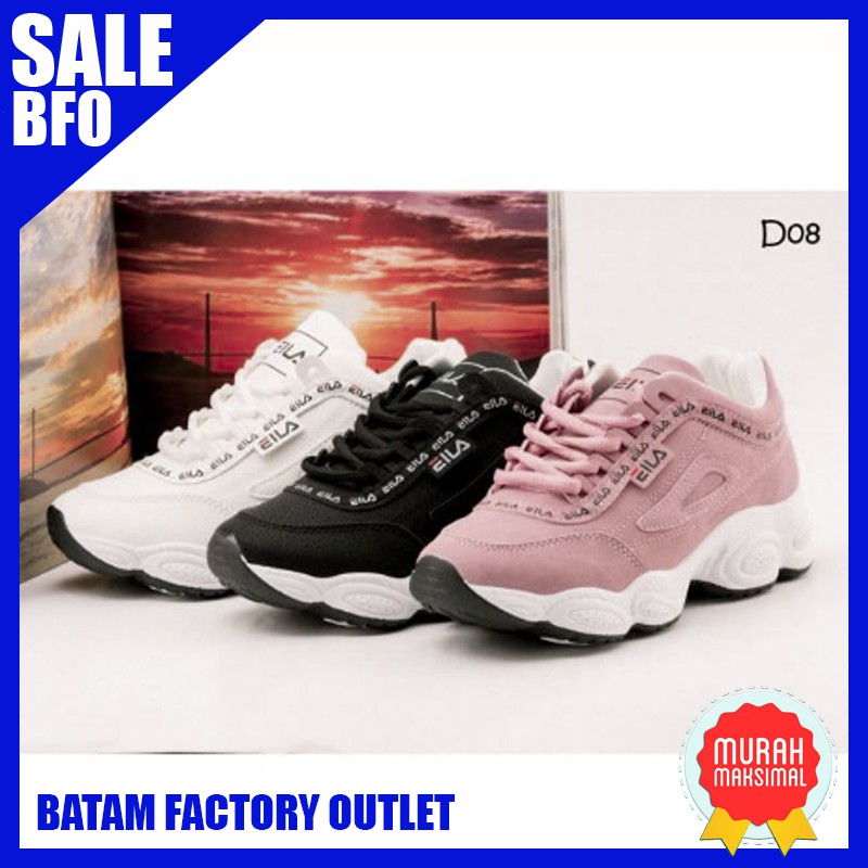 FSD08 - BFO - BatamFactoryOutlet - Sepatu Sneakers Viral Murah Berkualitas - Grosir Online Batam