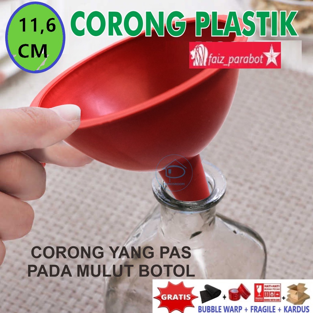 Corong Plastik 11,6 CM Corong Minyak Corong Plastik Besar Corong Besar Corong Kecil Corong Air