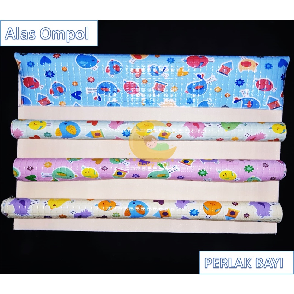 Perlak Ompol Bayi Karet Waterproof Besar Kecil Alas Ompol Newborn