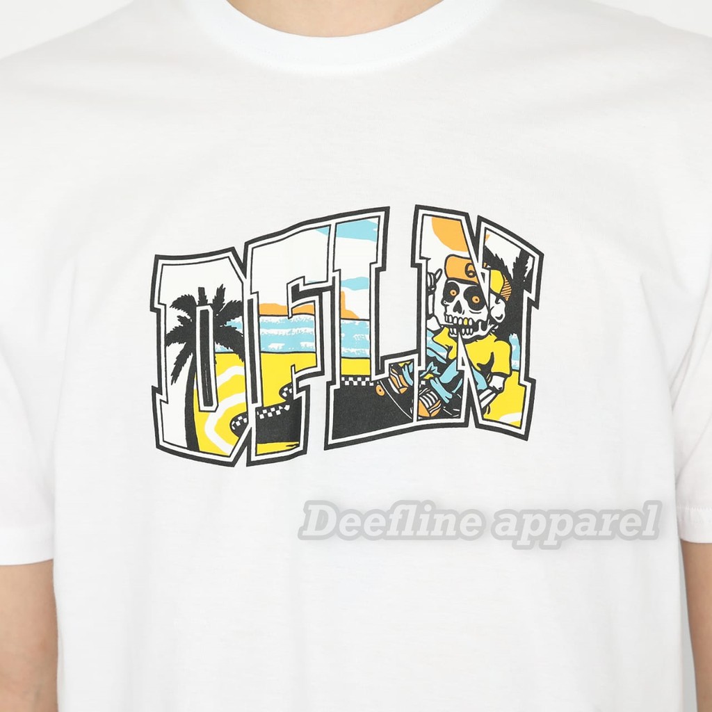 Deefline T-Shirt DFLN Muscle White