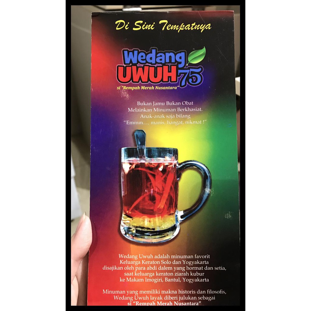 

DISKON! Wedang Uwuh cap 75