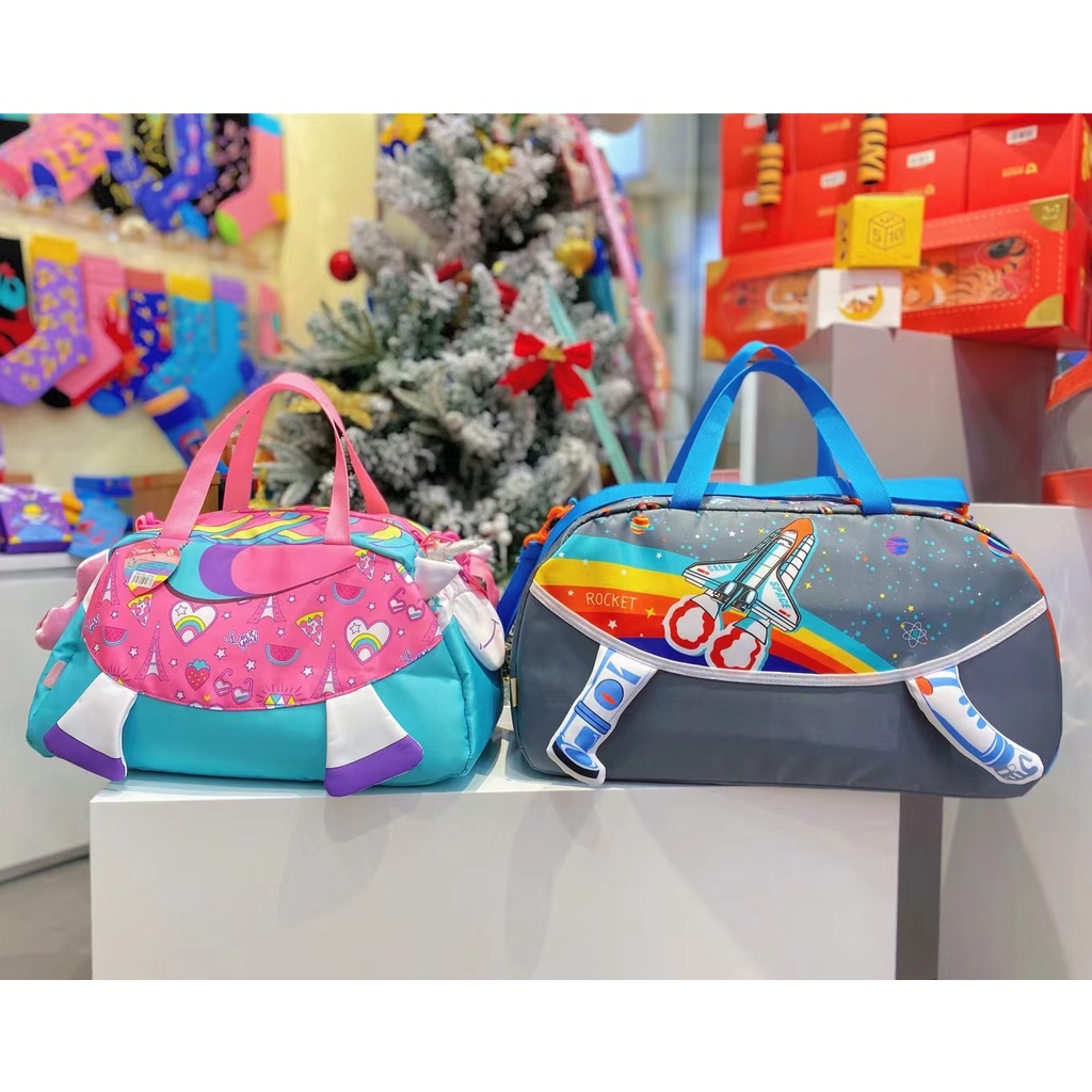 VEST Tas Travel Pakaian Gym Anak medium ANAK DINO/UNICORN U2034