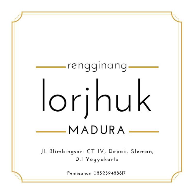 

Rengginang Lorjuk