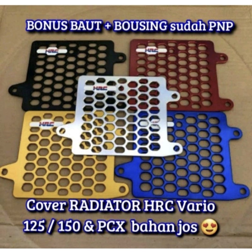 COVER TUTUP RADIATOR CNC HONDA VARIO 125 150 PCX