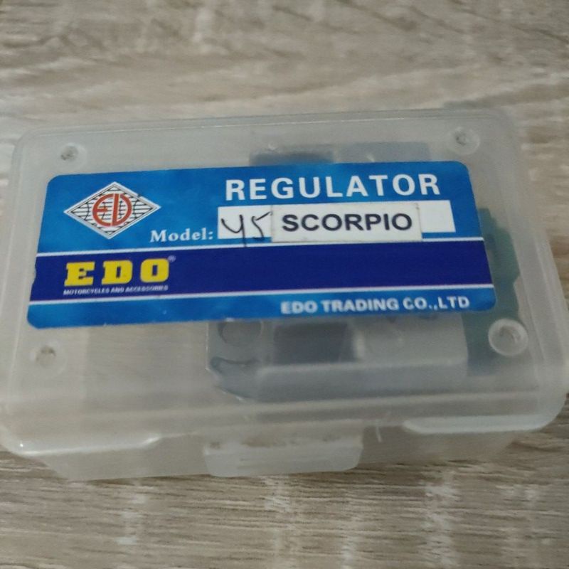 kiprok motor scorpio / kiprok scorpio merk edo / regulator motor scorpio