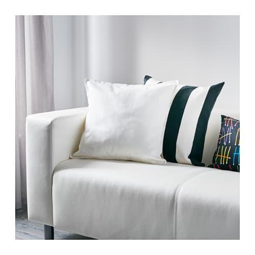 IKGurli Sarung Bantal Kursi Katun 50x50 PutihPolos White Cushion Cover