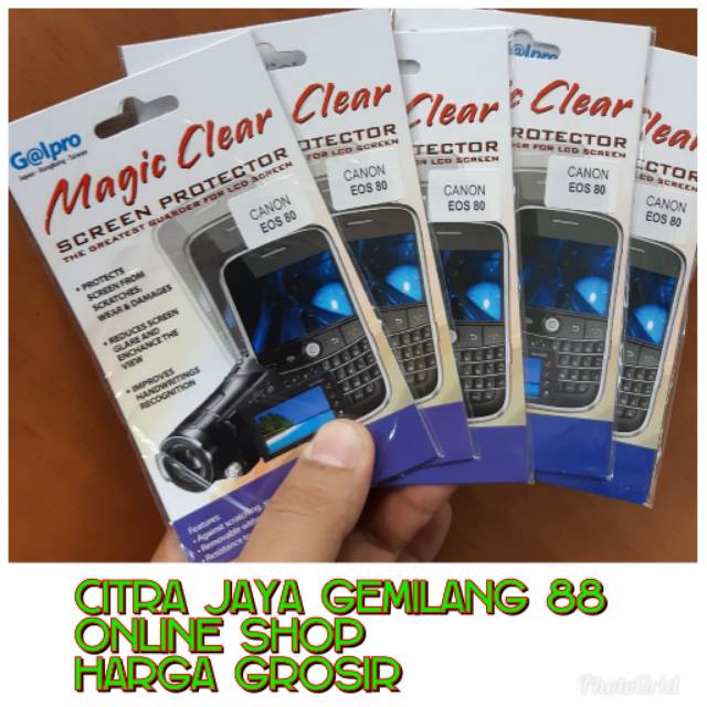 ANTI GORES CAMERA CANON EOS 80D