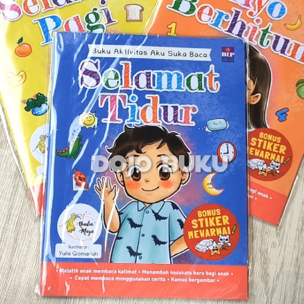 Seri Buku Aktivitas Aku Suka Baca by Nindia Maya