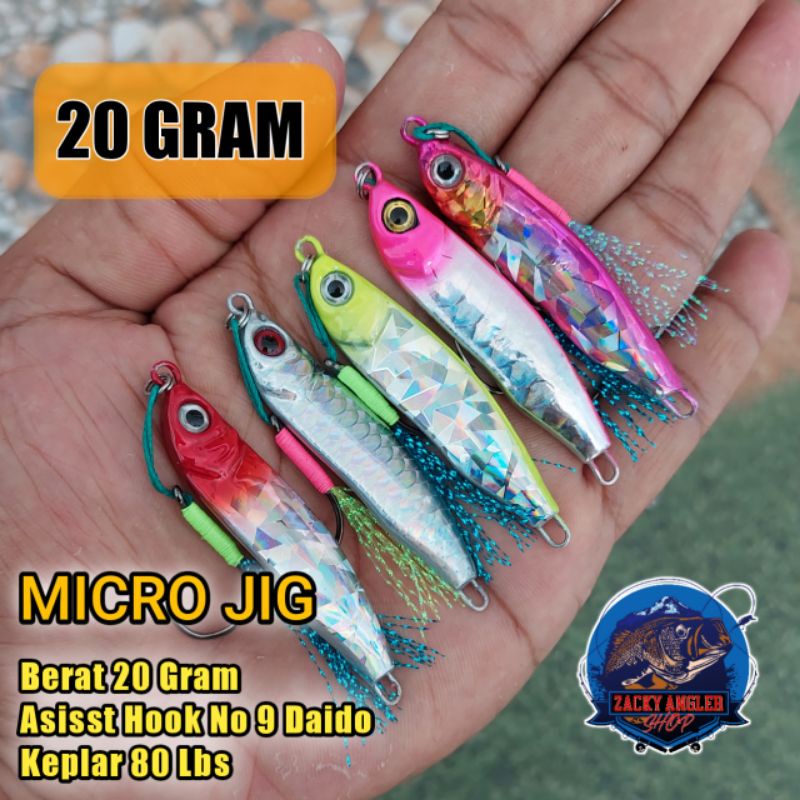 METAL JIG 20 GRAM UMPAN PANCING VINOS JIG
