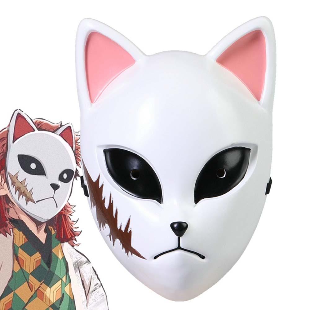 Bandana Pelindung Kepala Desain Anime Demon Slayer Gaya Jepang Untuk Cosplay