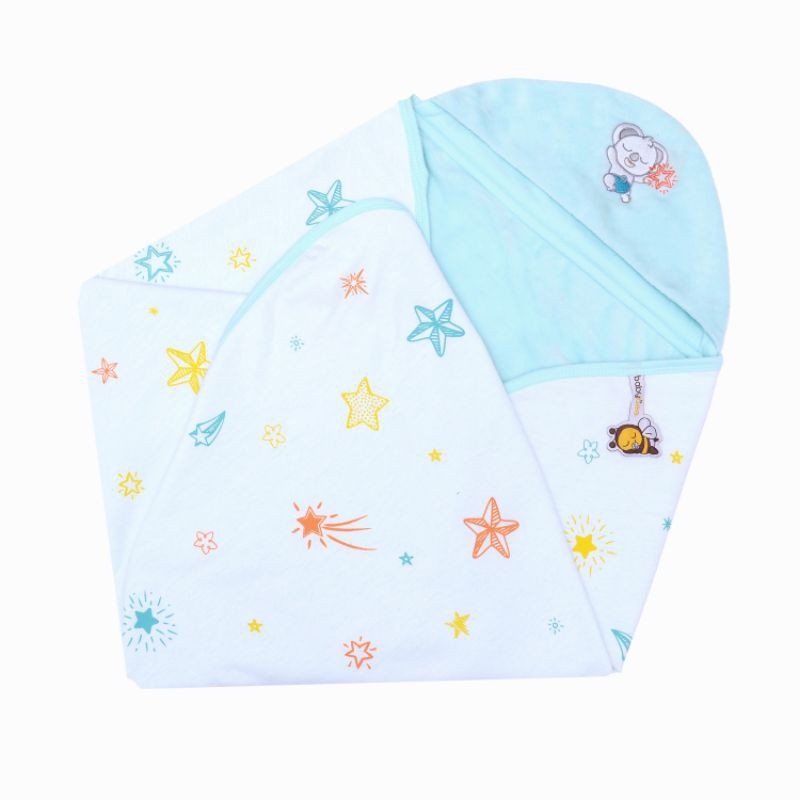 Babybee Fluffy Hooded Blanket for Baby Selimut Topi Bayi