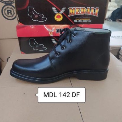 Sepatu kulit pria PDH polri TNI security guard PNS sepatu Kerja formal