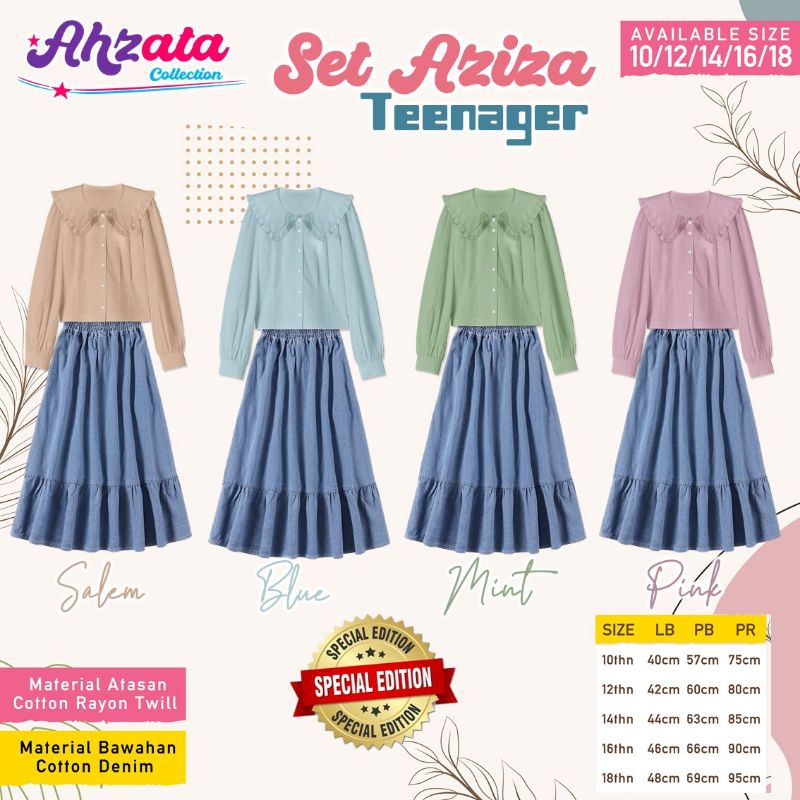 PO Set Rok Jeans By Ahzata