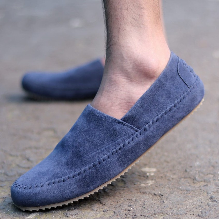 ENASI|Sepatu Casual Kasual Slip On pria Asli Original Slop Santai Laki Laki Terbaru 2021 Keren Murah