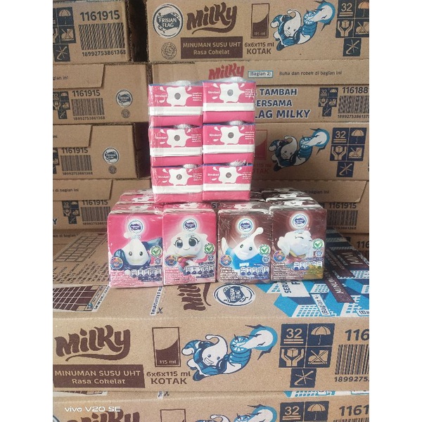 

TERMURAH Susu frisian flag kotak milky isi 6